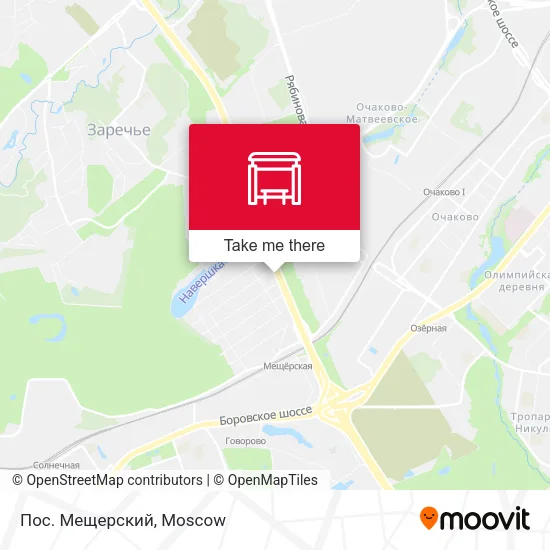 Пос. Мещерский map