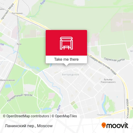 Ланинский пер. map