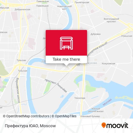 Префектура ЮАО map