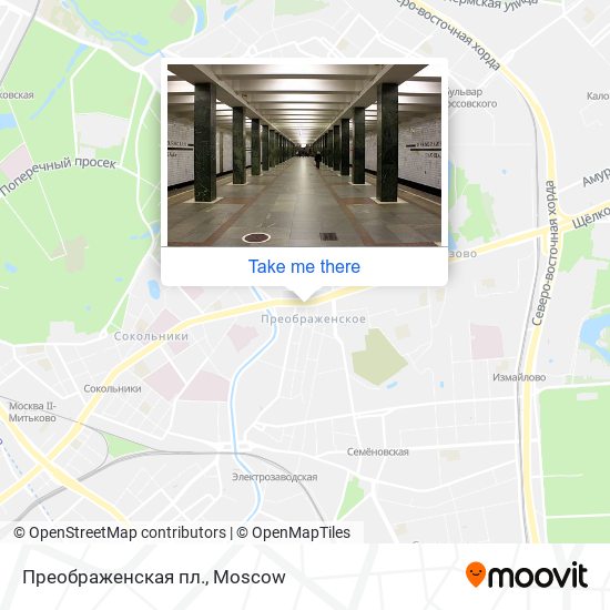 Преображенская пл. map