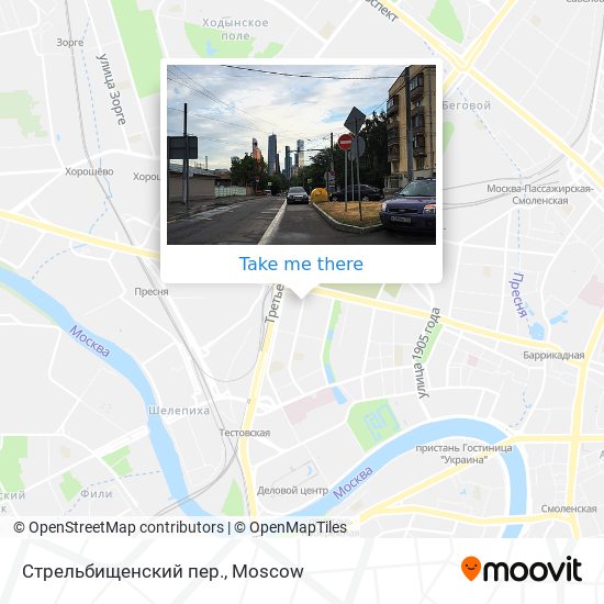 Стрельбищенский пер. map