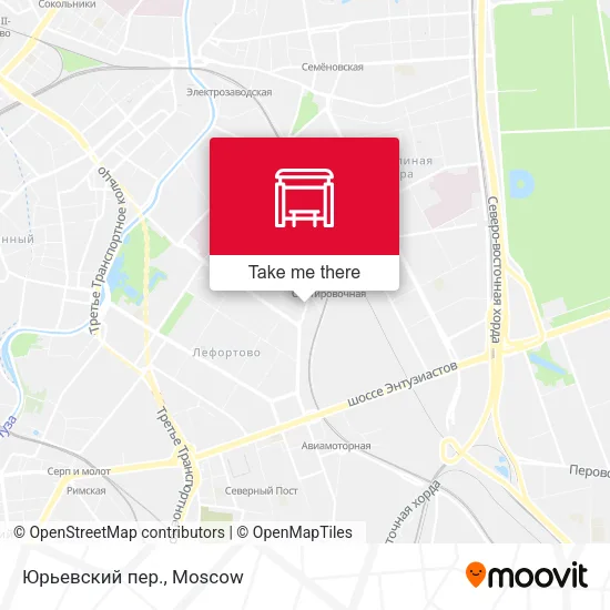 Юрьевский пер. map