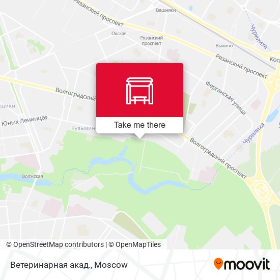 Ветеринарная акад. map