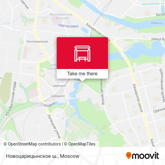 Новоцарицынское ш. map