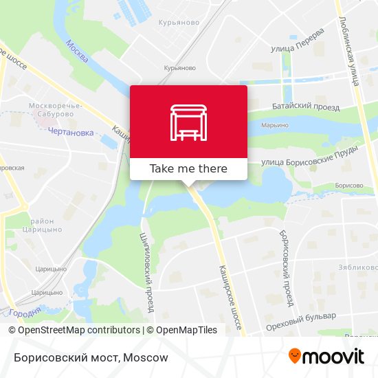 Борисовский мост map