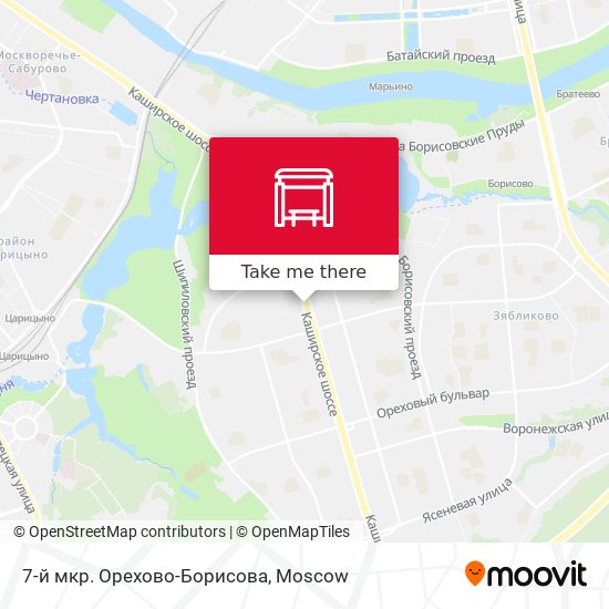 7-й мкр. Орехово-Борисова map