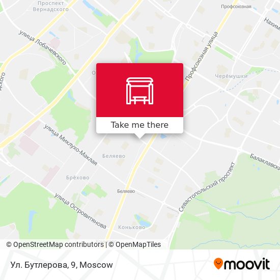 Ул. Бутлерова, 9 map