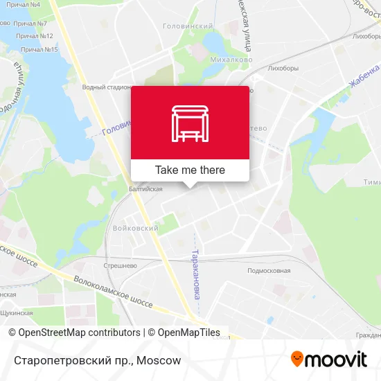 Старопетровский пр. map
