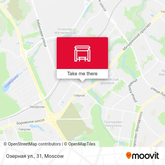 Озерная ул., 31 map