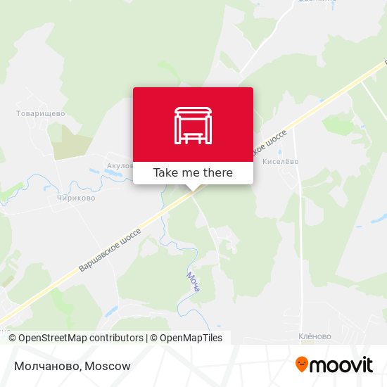 Молчаново map
