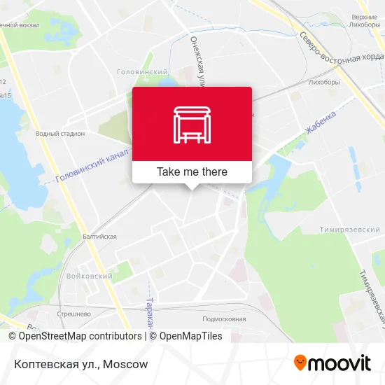 Коптевская ул. map