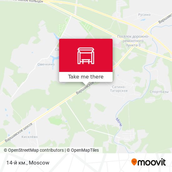 14-й км. map
