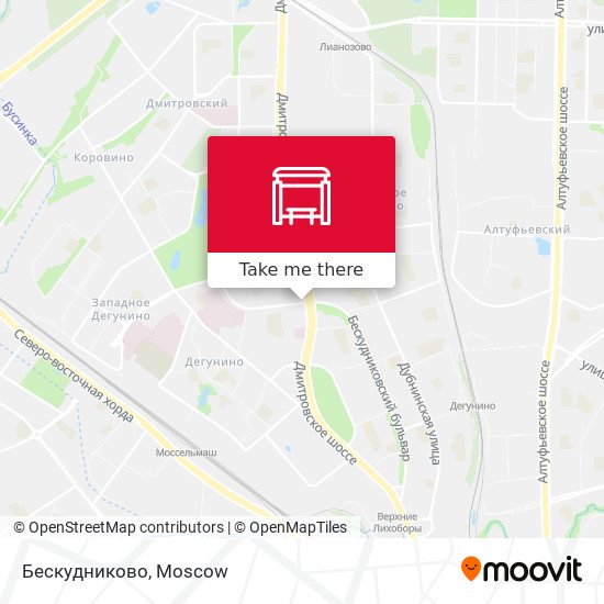 Бескудниково map