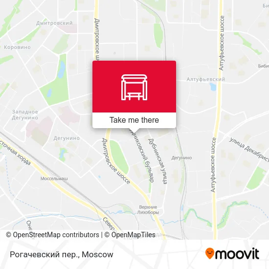 Рогачевский пер. map