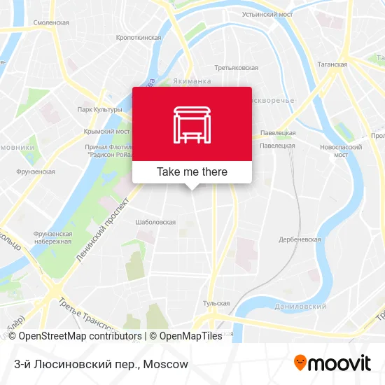 3-й Люсиновский пер. map