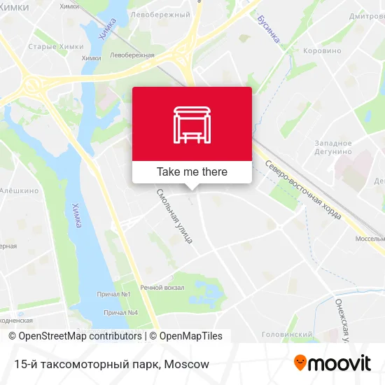 15-й таксомоторный парк map