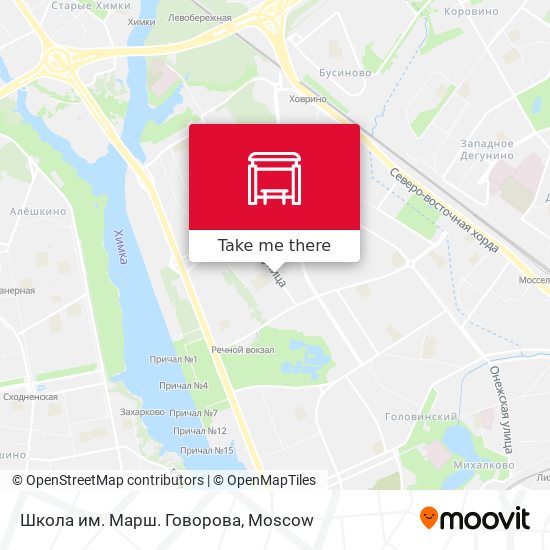 Школа им. Марш. Говорова map