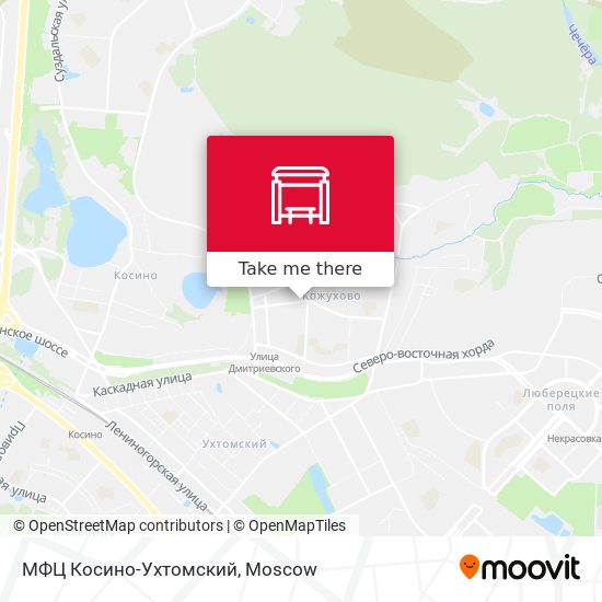 МФЦ Косино-Ухтомский map