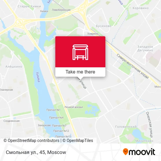 Смольная ул., 45 map