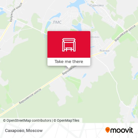 Сахарово map