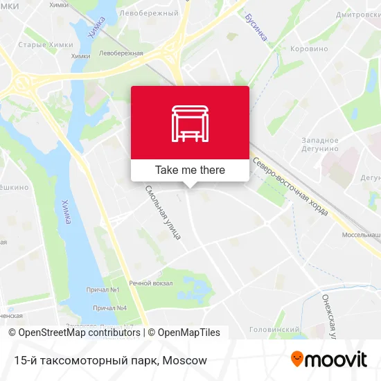 15-й таксомоторный парк map