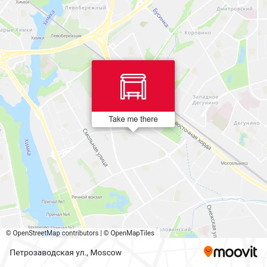 Петрозаводская ул. map