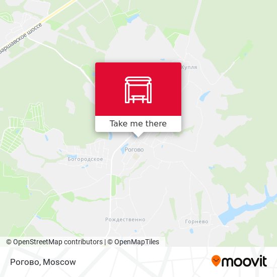 Рогово map