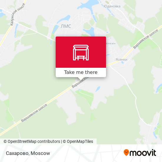 Сахарово map