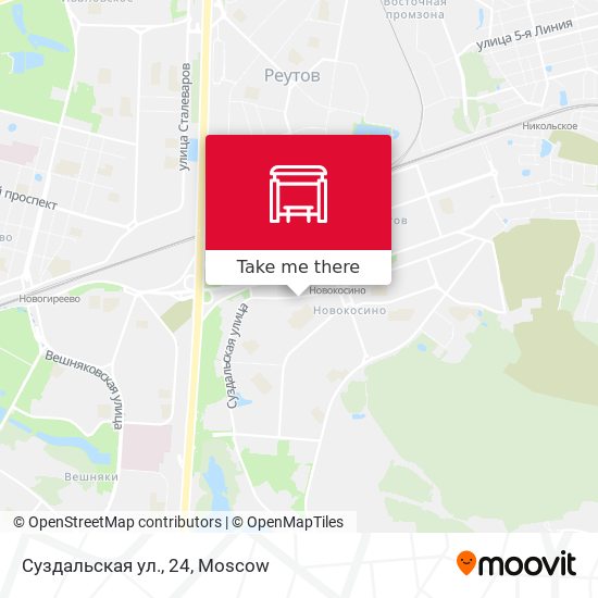 Суздальская ул., 24 map