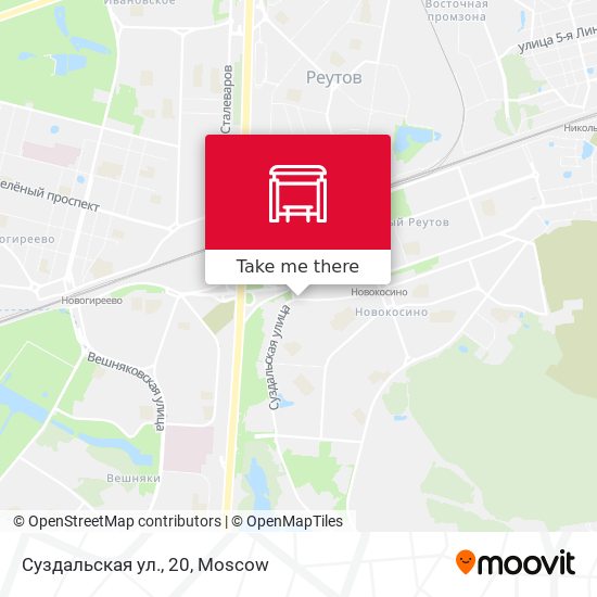 Суздальская ул., 20 map