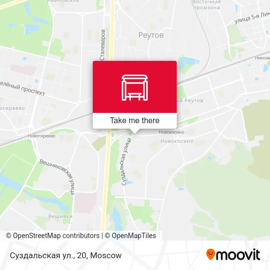 Суздальская ул., 20 map