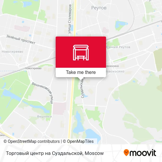 Торговый центр на Суздальской map