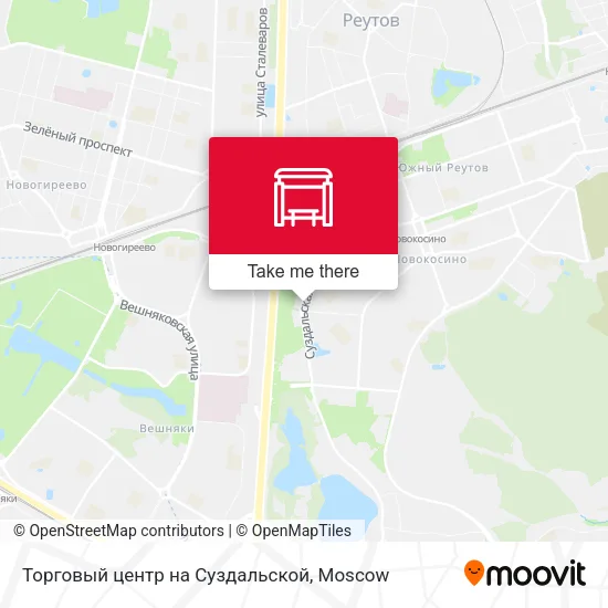 Торговый центр на Суздальской map