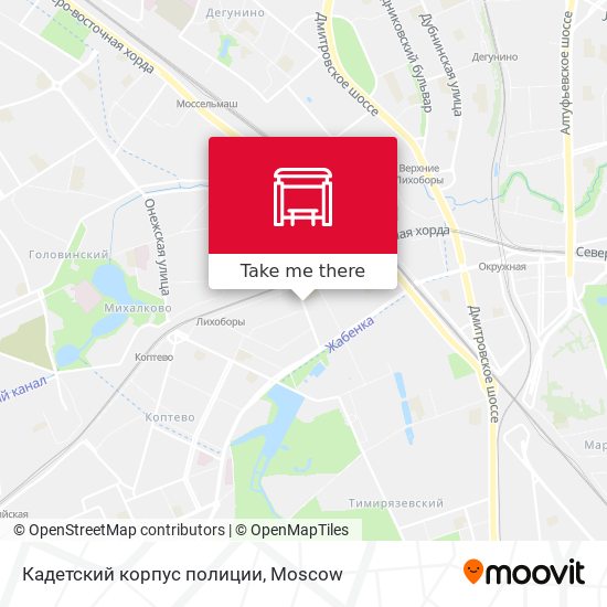 Кадетский корпус полиции map
