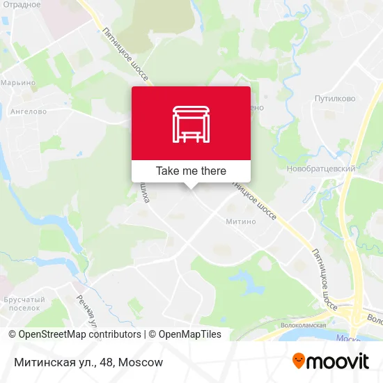 Митинская ул., 48 map