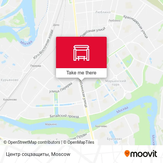 Центр соцзащиты map