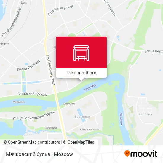 Мячковский бульв. map