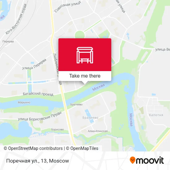 Поречная ул., 13 map