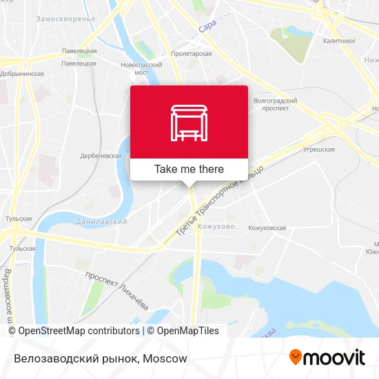 Велозаводский рынок map