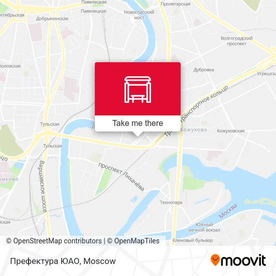 Префектура ЮАО map