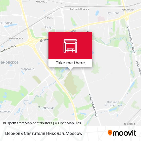 Церковь Святителя Николая map