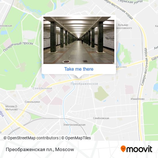 Преображенская пл. map