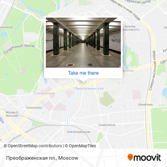 Преображенская пл. map