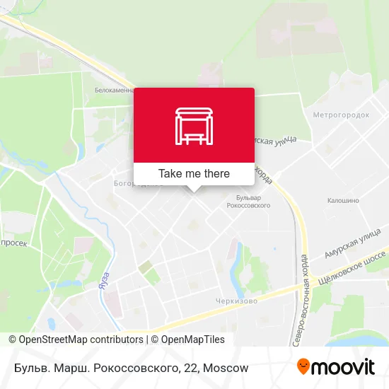 Бульв. Марш. Рокоссовского, 22 map