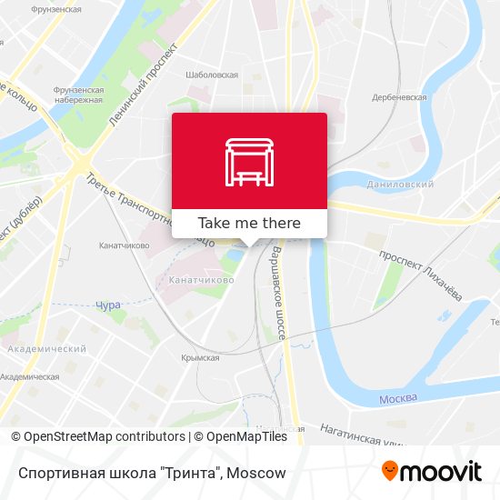 Спортивная школа "Тринта" map