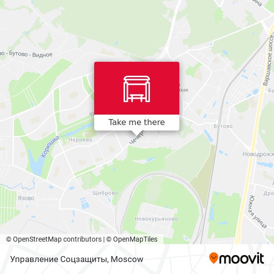 Управление Соцзащиты map