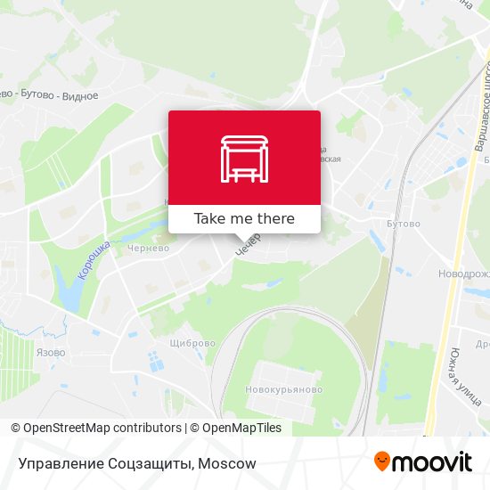 Управление Соцзащиты map