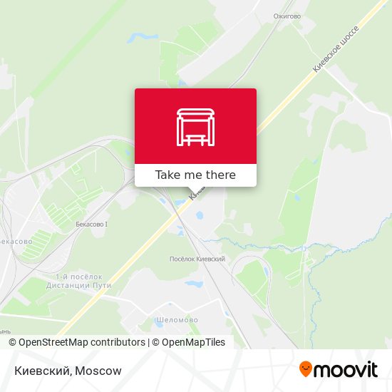 Киевский map