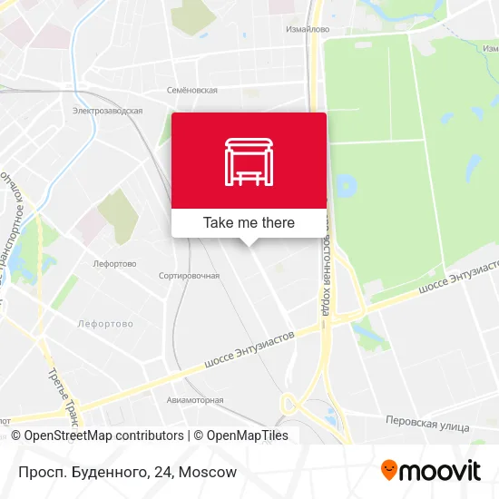 Просп. Буденного, 24 map