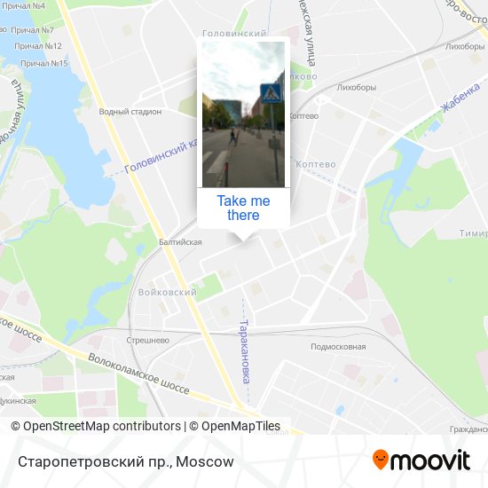 Старопетровский пр. map